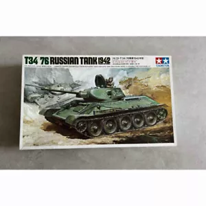 Tanque soviético Time/Tamiya T-34/76 1942 con motor - Imagen 1 de 8