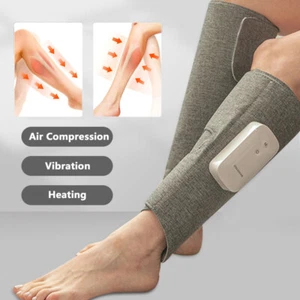 2Pcs Leg Massager Machine Heat Air Compression Circulation Relaxation Foot Calf - Picture 1 of 13