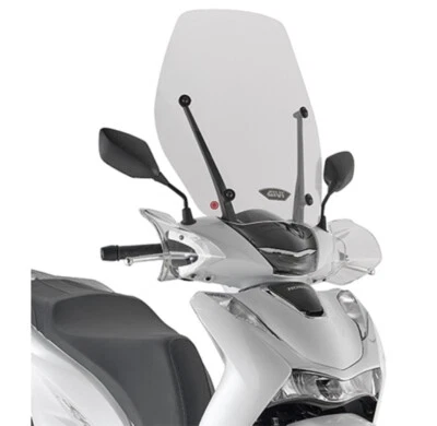 D1181ST GIVI PARABREZZA PARAVENTO TRASPARENTE HONDA SH 125-150 2020 2021 - Immagine 1 di 2