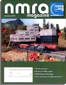 NMRA Magazine - 2013, January - Pittsburgh, Shawmut & Northern Depot - Imagen 1 de 2