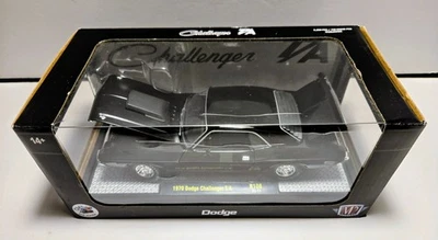 1970 Dodge Challenger T/A All Black 1:24 Diecast by M2Machines - Image 1 of 4