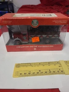 Starbucks Coffee Holiday Collectible CORGI Diecast Holiday Mack Truck 2003 - Picture 1 of 13