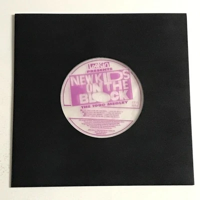 New Kids On The Block - The 1990 Medley 7" Promo Flexi Record (33rpm) - BLOCK 7 - Image 1 of 3