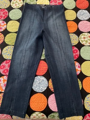 Mesmerize эластичной джинсовой ткани лодыжки брюки прямой крой 12 новый без ЯРЛЫКОВ - Изображение 1 из 4