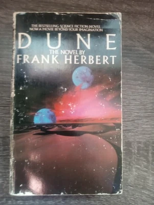 Dune The Novel By Frank Herbert Paperback Book Copyright 1965 - Image 1 of 4