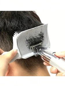 1X Men Barber Fade Comb Heat Resistant Hair Cutting Styling Tool UK - Picture 1 of 9