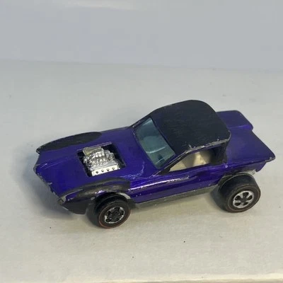 Vintage Hot Wheels redline 67 Python Purple W/ White Interior - Image 1 of 4