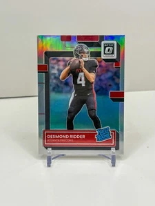 2022 Donruss Optic Rated Rookie Desmond Ridder SILVER HOLO PRIZM 202 RC - Bild 1 von 2