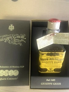 ACETO Balsamico di MODENA IGP "GIUSTI" 250 ml "Selezione 4 Medaglie" Leggi - Foto 1 di 6