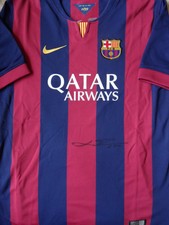 LIONEL MESSI Signed FC BARCELONA Shirt COA