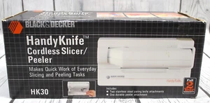 NEW Black Decker Handy Knife Cordless Slicer Peeler HK30 Vintage NOS - Picture 1 of 7
