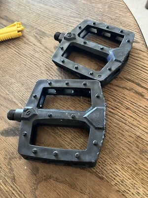 Plataforma policarbonato GT BMX CR-MO eje bicicleta pedales 9/16" Foto 1 de 3