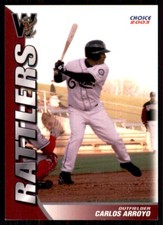 2003 Choice Wisconsin Timber Rattlers Carlos Arroyo Wisconsin Timber Rattlers