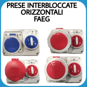 PRESE INTERBLOCCATE ORIZZONTALI VARI MODELLI IP67/IP44 CON SCATOLA DI FONDO - Imagen 1 de 11