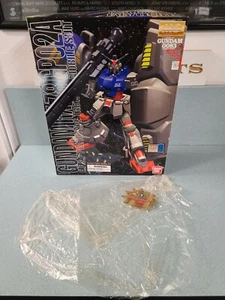 MS Gundam 1/100 ASSEMBLATO RX-78 GP02A kit modellino metallizzato #0083 TRU Bandai usato - Foto 1 di 12
