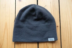 Sätilå of Sweden 60% Wool Grey Fine Knit Beanie Hat Toque One Size Unisex VGC - Picture 1 of 6