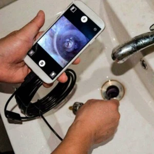 USB Endoskopkamera ANDROID Handy-Camera Typ-C & Micro-USB &Adapter 1m Inspektion - Bild 1 von 4