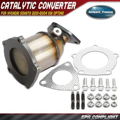 Front Catalytic Converter for Hyundai Sonata 1999-2005 Kia Optima 2001-2006 2.4L - Image 1 of 4