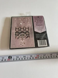 Stitched & Beaded Petite Purses Victorian Rose New Sealed 1998 vintage - Picture 1 of 3