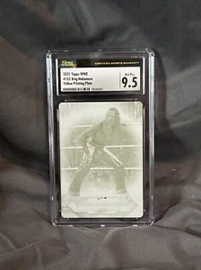2021 Topps WWE Undisputed YELLOW Printing Plate King Nakamura #152 1/1 CSG 9.5 - Picture 1 of 7