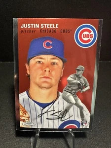 Justin Steele RC 2023 Topps Chrome Platinum Anniversary Chicago Cubs #148 - Picture 1 of 2