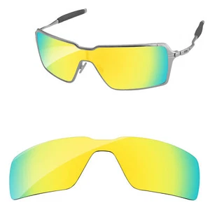 Lenslog 24K Golden Polarized Replacement Lenses For-Oakley Probation OO4041 - Picture 1 of 6