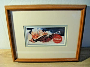Trink Coca-Cola Sprite Boy Advertisement/Framed Photo 11 x 9/German - Picture 1 of 7