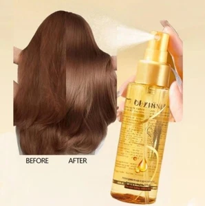 OUZHINI Hair Essence Oil Spray 100ml – Anti-Frizz, Moisturizing, Smooth & Soft - Picture 1 of 9