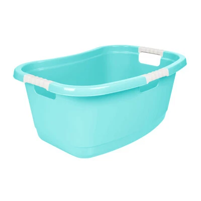 Keeeper ergonomische Wäschewanne Janne 65cm 50L Anti-Rutsch-Griffe blau - Bild 1 von 4