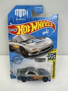 Hot Wheels HW Speed Graphics ‘95 Mazda RX-7 Zamac Raw HTF - Picture 1 of 3
