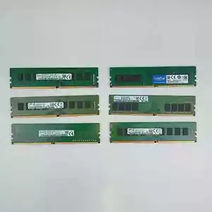 4GB 8GB Memory RAM DDR4 2133Mhz 2400Mhz PC4 Non-ECC Mixed brands - Picture 1 of 9