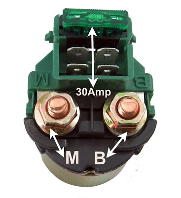 Starter Solenoid Relay Honda VT 600 C Shadow VLX Deluxe 1998 1999 2000 2001 2002 Foto 1 de 4