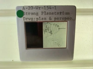 Frank Lloyd Wright ”Strong Planetarium ” Architecture 35mm Art Slide - Picture 1 of 2