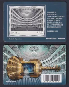 Tessera Filatelica Teatro Comunale di Teatro 2013 - Foto 1 di 1