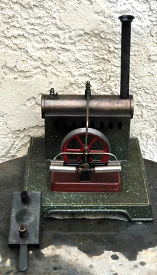 machine à vapeur jouet ancien - Photo 1/4