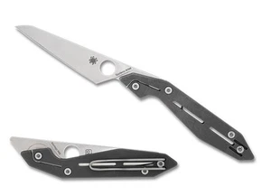 Spyderco Knives Nand Slip-joint C270TIP Titanium M398 Stainless Pocket Knife - Picture 1 of 1