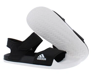 Adidas Adilette Mens Shoes Size 8, Color: Black/White/Black - Picture 1 of 4