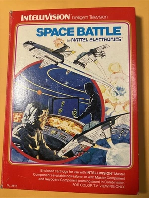 Space Battle (Intellivision, 1979) by Mattel Electronics-Factory Sealed in Box - Image 1 of 3