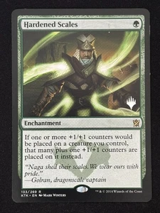 1x MTG Hardened Scales - Promo Pack: Ikoria (PPIKO) (KTK) #133 - Magic - Picture 1 of 2