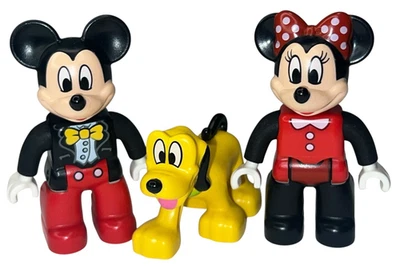 Lego Duplo Disney Mickey y Minnie Mouse y Plutón minifiguras de repuesto Foto 1 de 3