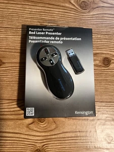🚨🚨🚨Kensington Wireless Presenter with Red Laser Pointer  NEW in box sealed - Picture 1 of 2