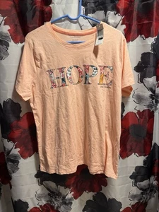 Vera Bradley "Hope Toile" Camiseta Estampado Floral XL (16/18) NUEVA CON ETIQUETAS - Imagen 1 de 6