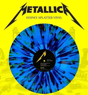 Metallica 72 Seasons Sydney Splatter Edition Exclusive Pop Up Vinyl Record Aus - Image 1 of 4
