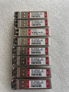 Lot 4x FS 10Gb/s SFP+ Transceiver Module 10GBASE-SR LC MMF SFP-10GSR-85 Juniper - Picture 1 of 1