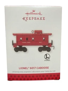 Hallmark Ornament Lionel 6017 Caboose 2013 - Picture 1 of 3