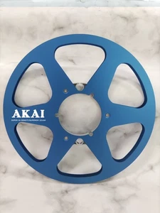 Ein Paar 10,5 '' Blau AKAI Tape Rolle Hochwertige Aluminium Take Up Rolle - Picture 1 of 5