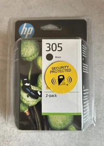 HP 305 2-pak czarny / trójkolorowy wkład atramentowy - 6ZD17AE W dacie nowy + zapieczętowany - Zdjęcie 1 z 6