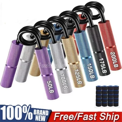 Adjustable Hand Grip Strength Trainer 50-200LB Wrist & Forearm Exerciser - Image 1 of 4