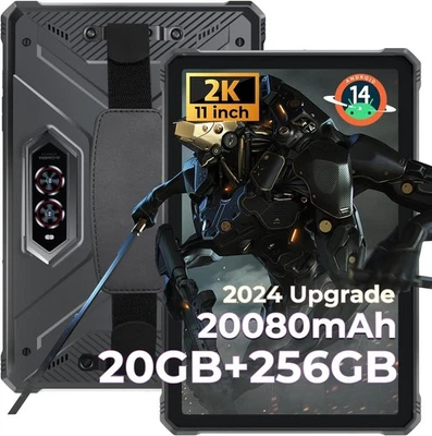 HOTWAV R9 Pro Outdoor Tablet Android 14, 20GB+256GB 11 Zoll 2K FHD+ 20080mAh GPS - Bild 1 von 4