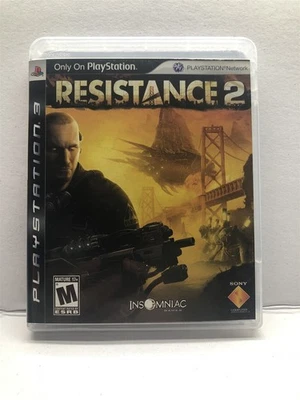 Resistance 2 (PlayStation 3, 2008) Complete Tested Working - Free Ship - Image 1 of 4